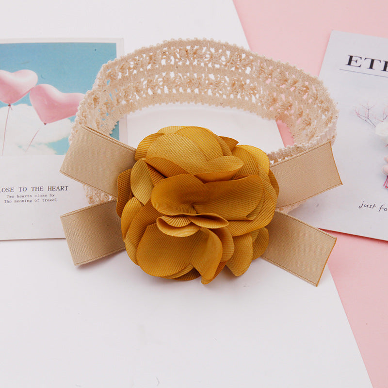 Flower Hairband for Baby Girls – Lightweight Headband