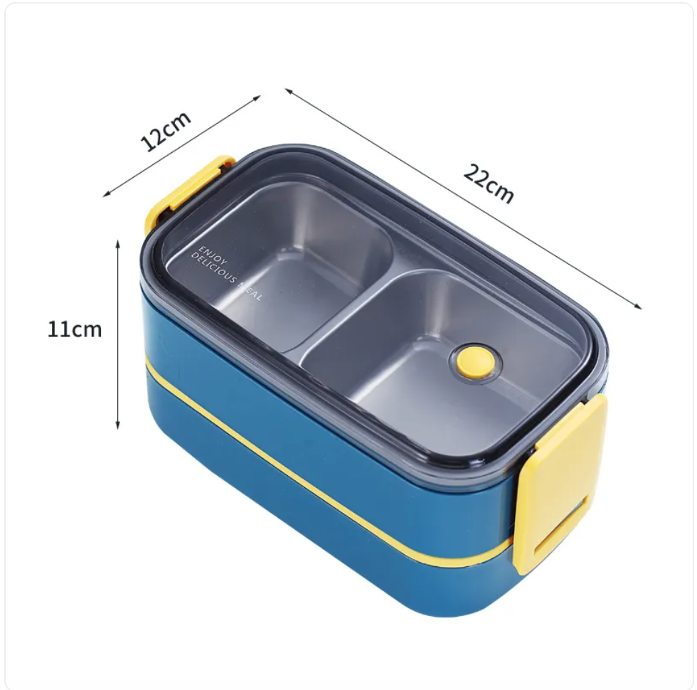 Stainless Steel Lunch Box – Single & Double Layer
