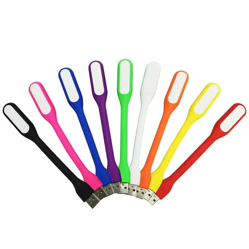 Mini USB LED Reading Light – Portable Foldable Book Lamp