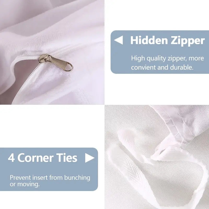 Dreamcatcher Watercolor Feather Duvet Cover Set – 3pcs