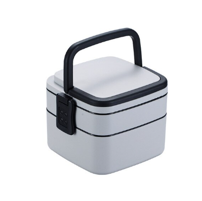 Compact Dual-Tier Meal Box