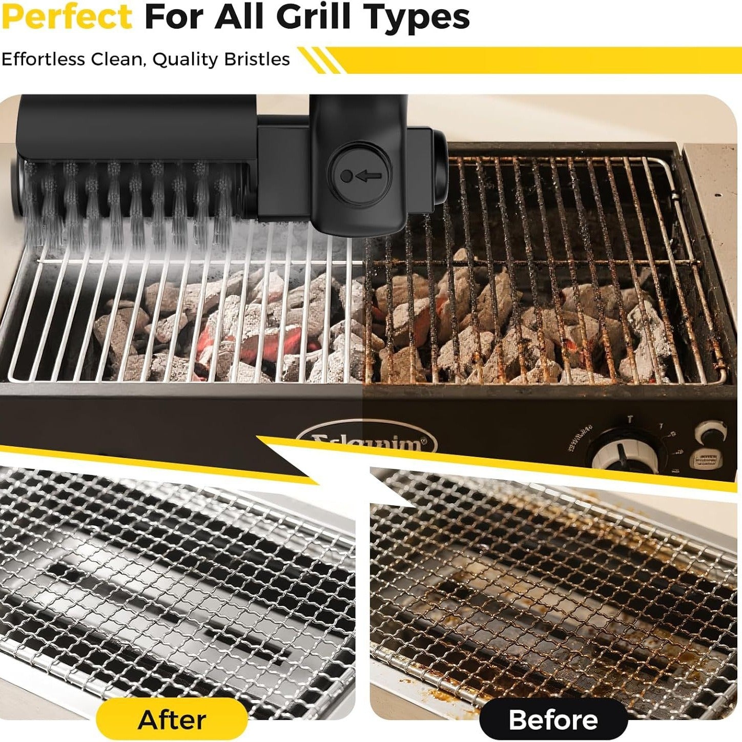 Electric Barbecue Grill Brush