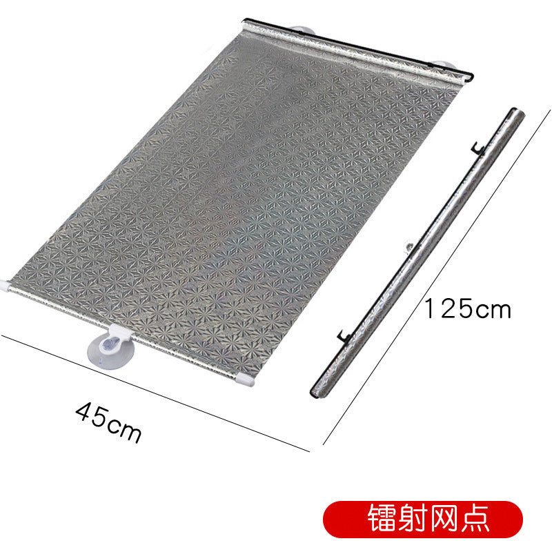 Car Sunshade – Retractable UV Blocker with Suction Cup