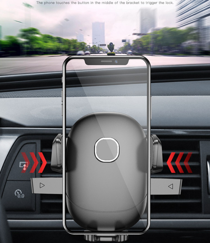 Car Phone Mount – Suction Cup, ABS, Universal Fit