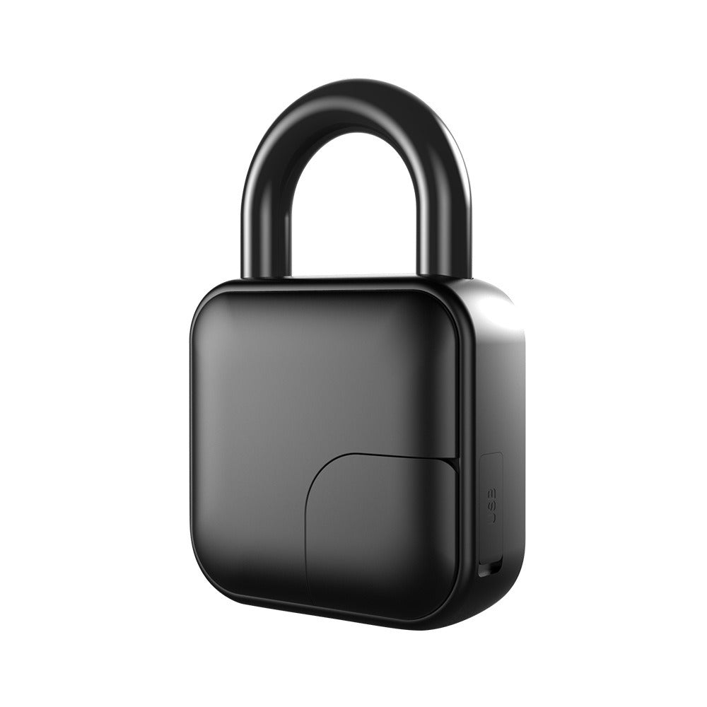 Smart Fingerprint Padlock – Keyless Biometric Lock for Cabinet, Gym & Dorm | USB Rechargeable