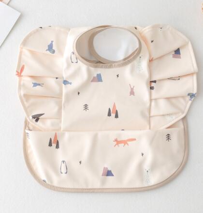 Baby Waterproof Bib – PU Leather, 31 Designs