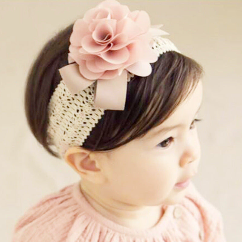 Flower Hairband for Baby Girls – Lightweight Headband