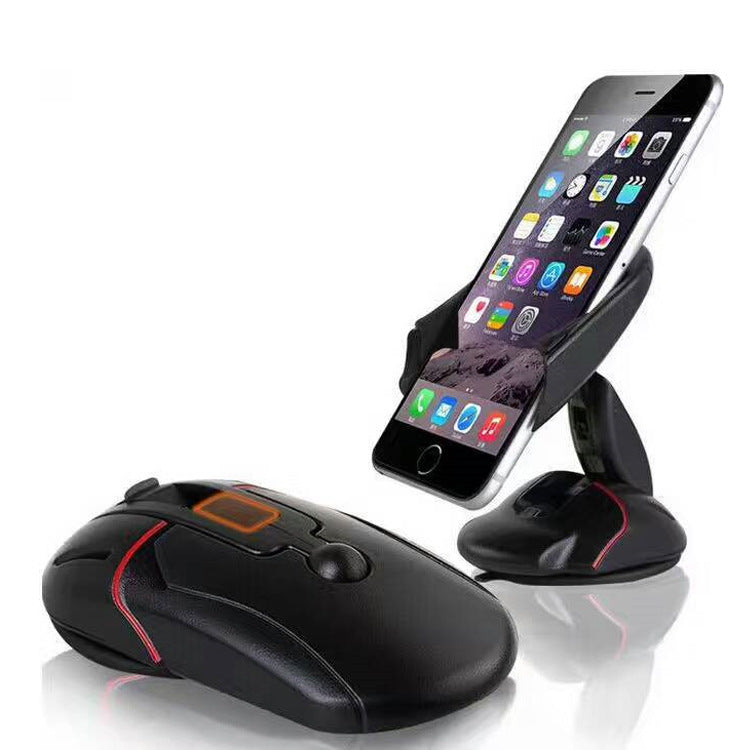 Car Phone Holder – Mouse Shape, Suction Cup, 56–95mm