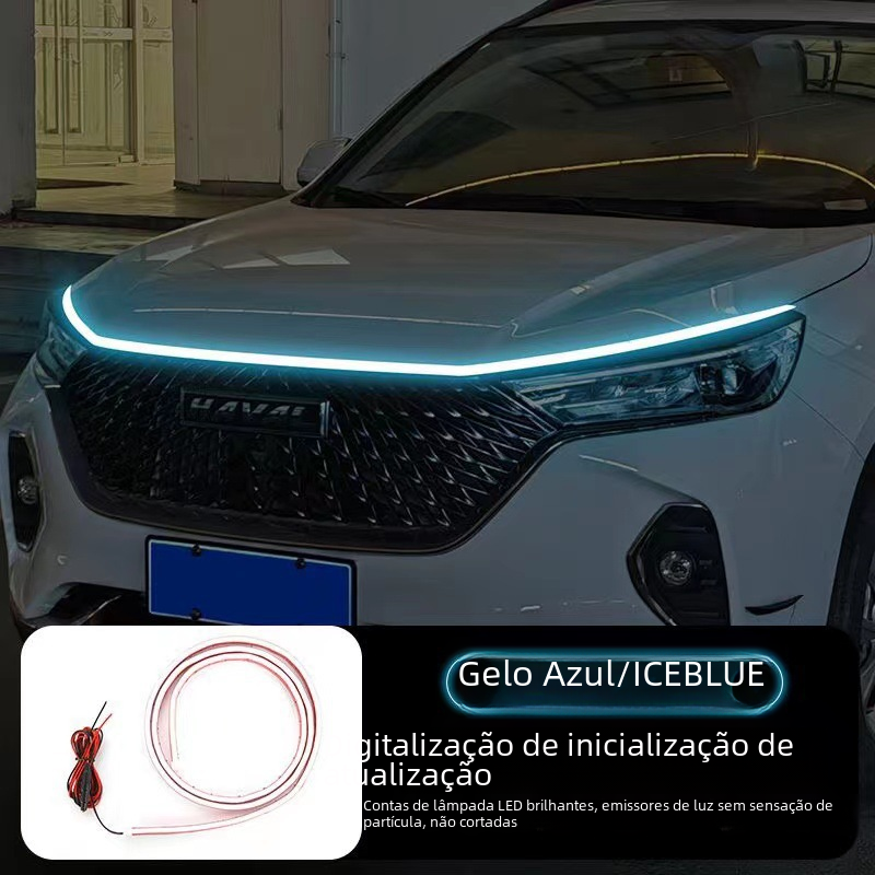LED Daytime Running Light Strip – Hood Accent
