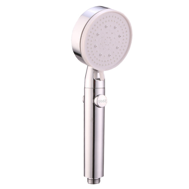 5-Mode High-Pressure Shower Head | Eco-Friendly | Black & Silver