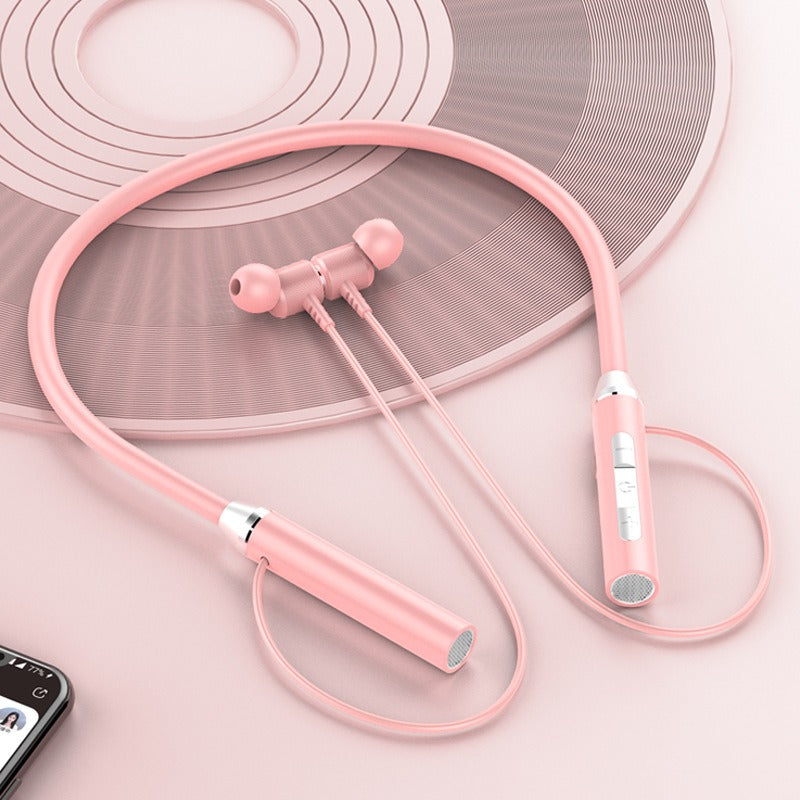 Bluetooth 5.0 Neckband Earphones – Wireless, Sport