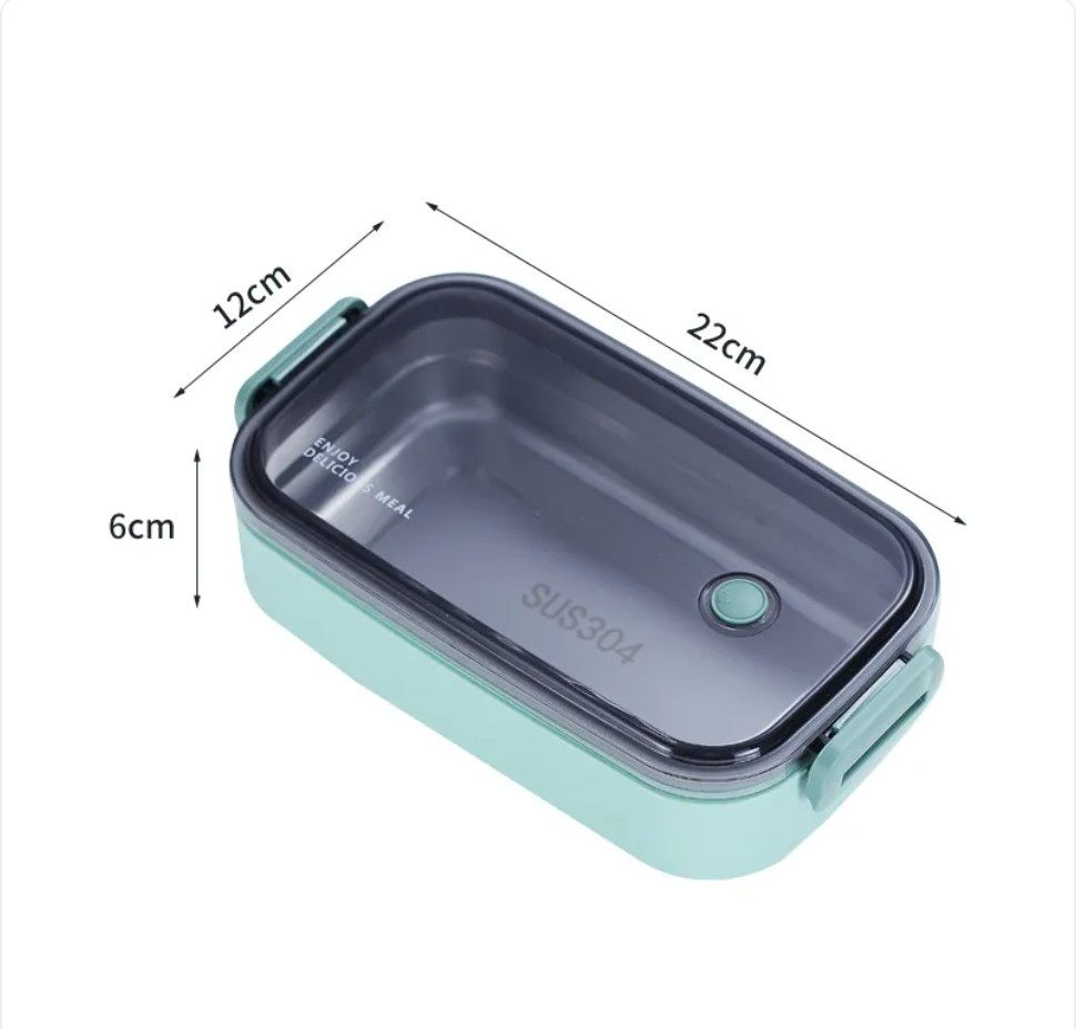 Stainless Steel Lunch Box – Single & Double Layer Meal Prep Container