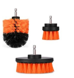 Electric Drill Brush Set – Multi-Size Scrubbing Attachments