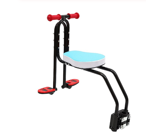 Front-Mount Child Bike Seat – Steel Frame with Footrests