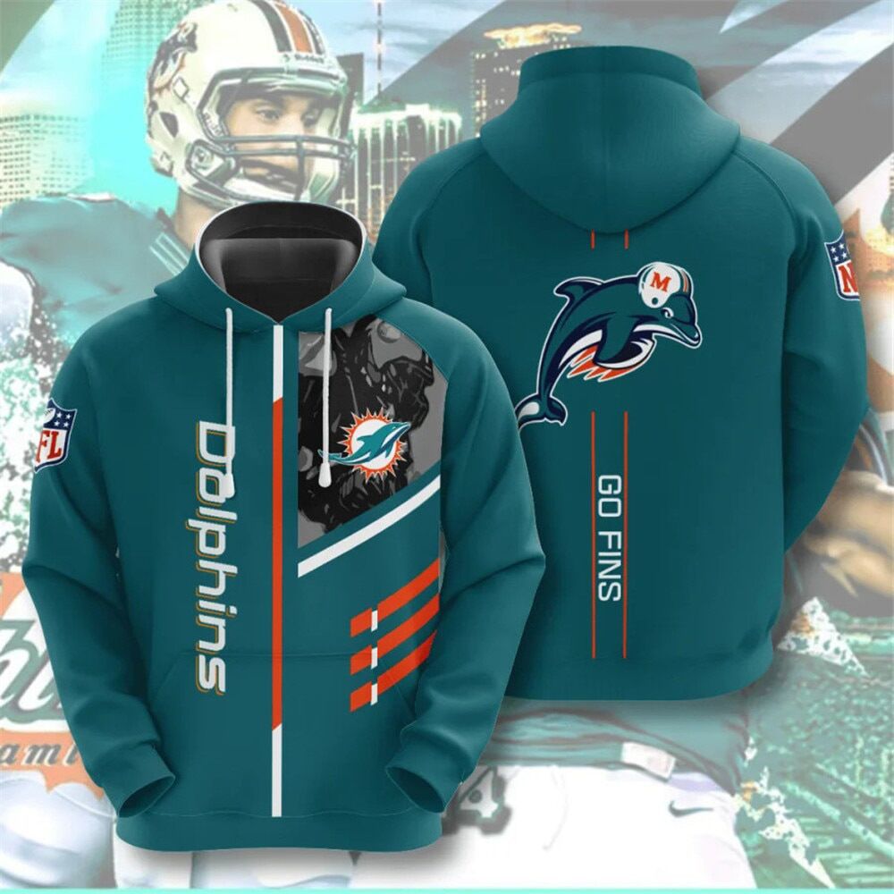 NFL 3D Digital Print Hoodie – Men's Loose Fit