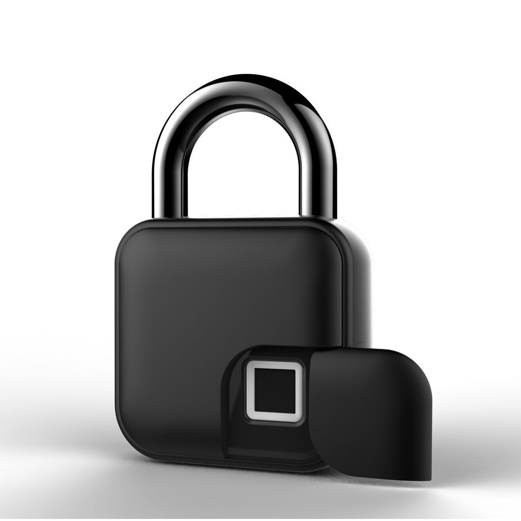 Smart Fingerprint Padlock – Keyless Biometric Lock for Cabinet, Gym & Dorm | USB Rechargeable