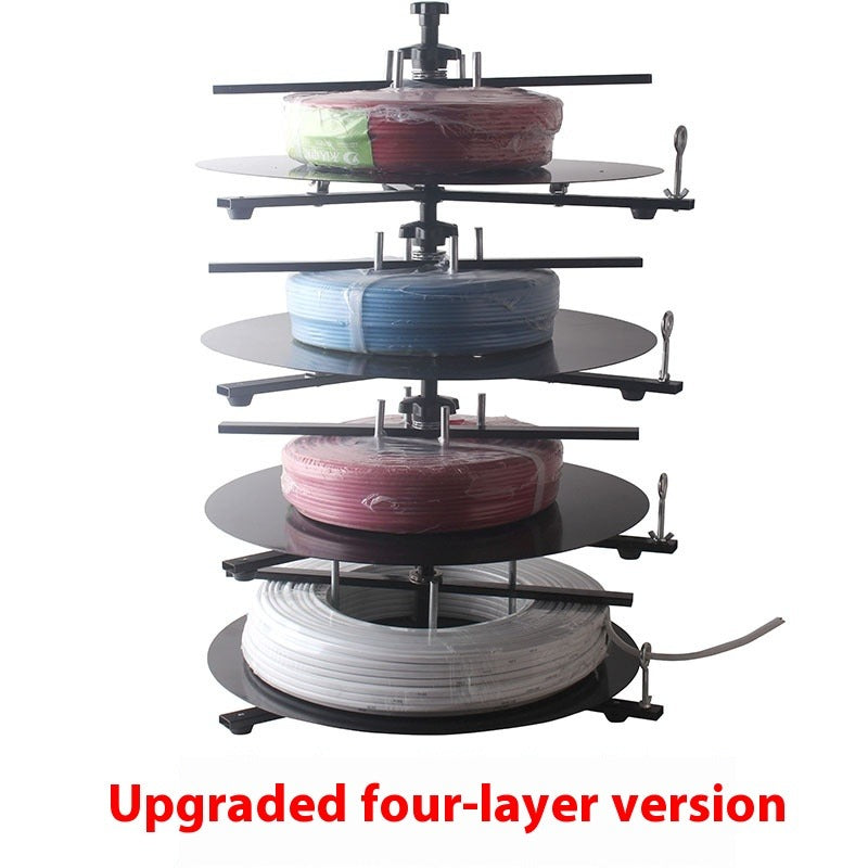 Steel Cable Drum Wire Reel – 39CM, 1 to 4 Layers