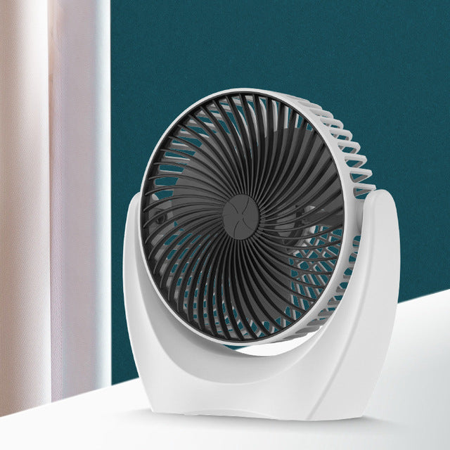 Compact USB Travel Fan with 3 Speeds