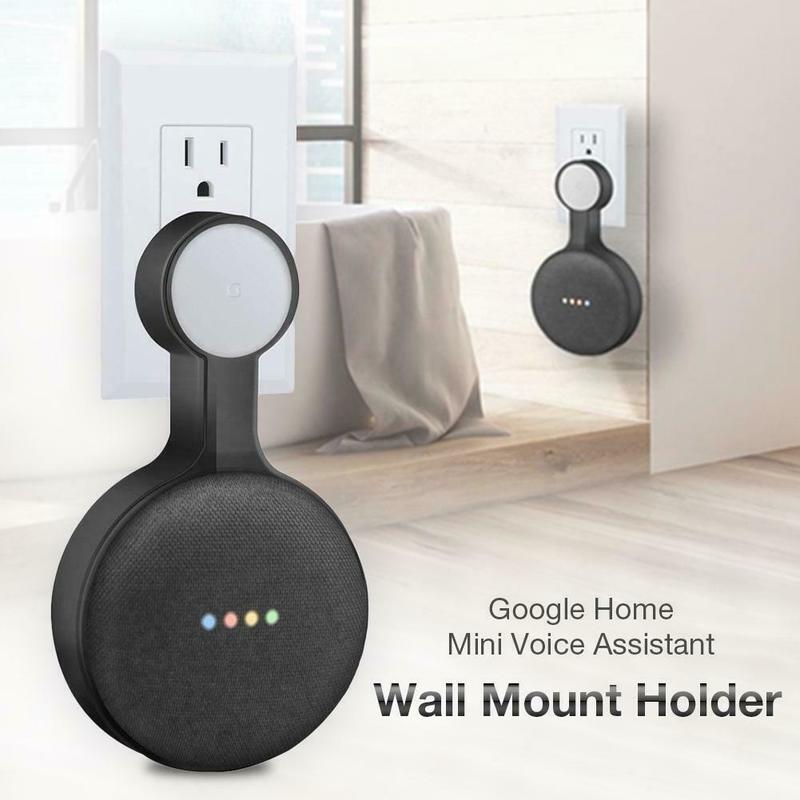 Google Home Mini Wall Mount Bracket – No Drill, Easy Install, 5 Styles