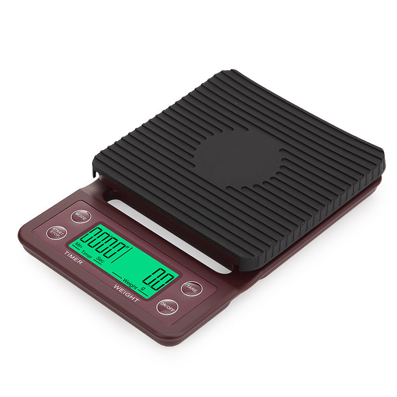 High Precision Kitchen Scale | 3kg & 5kg | 0.1g Accuracy | Timer | Baking & Coffee