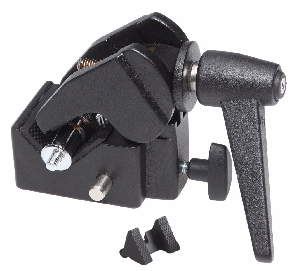 Photography Eagle Claw Clip – Heavy Duty Multi-Function Clamp for Lights & Studio Gear