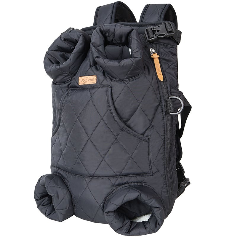 Cozy Winter Pet Carrier Backpack | Cat & Dog