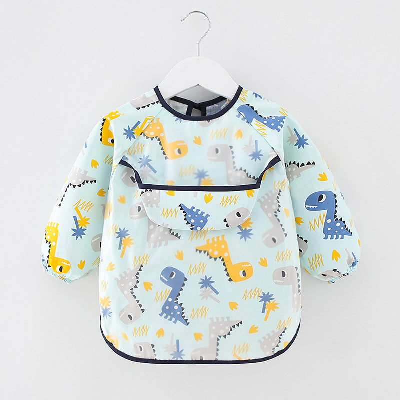 Long Sleeve Baby Bib – Waterproof Feeding Apron