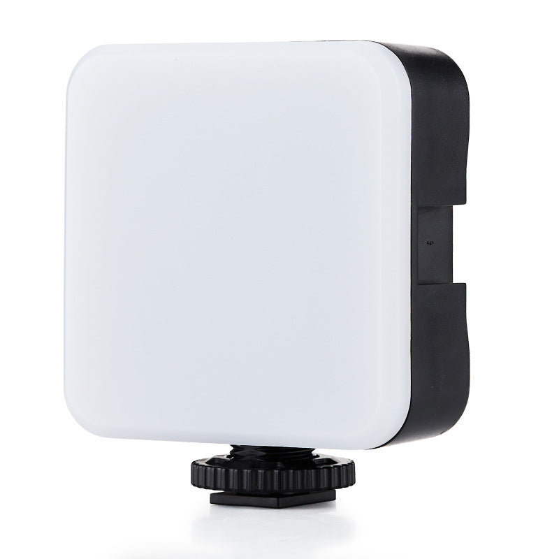 Desktop Ring Fill Light with Microphone – LED Beauty Light for Video Calls & Streaming