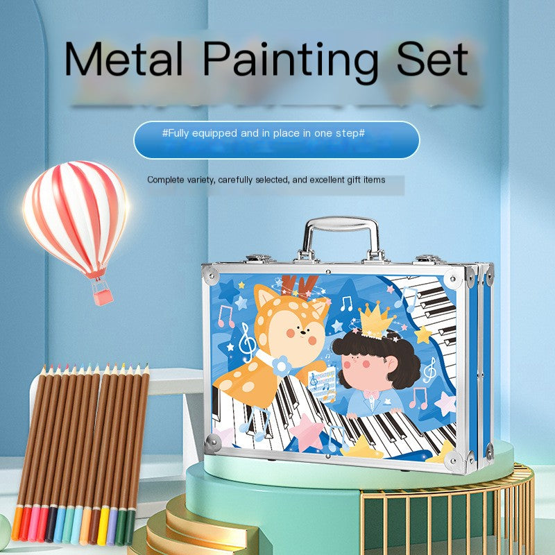 Kids Art Set with Watercolor Pens for School Girls