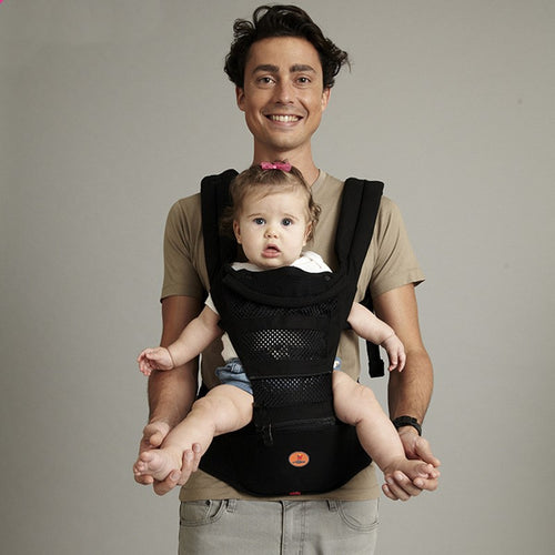 Baby Waist Seat Carrier – Breathable Cotton Hip Seat