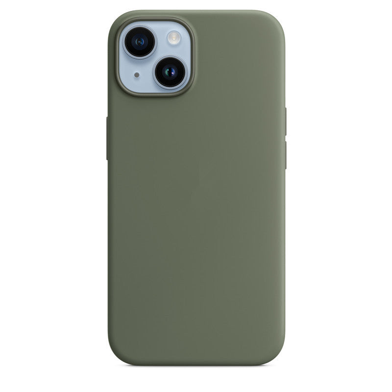iPhone 14 Liquid Silicone Case with MagSafe | Shockproof Magnetic Cover