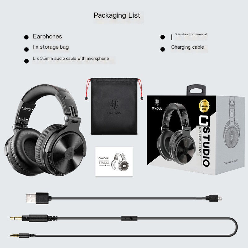 OneOdio PRO-C Bluetooth Headphones – Detachable Cable
