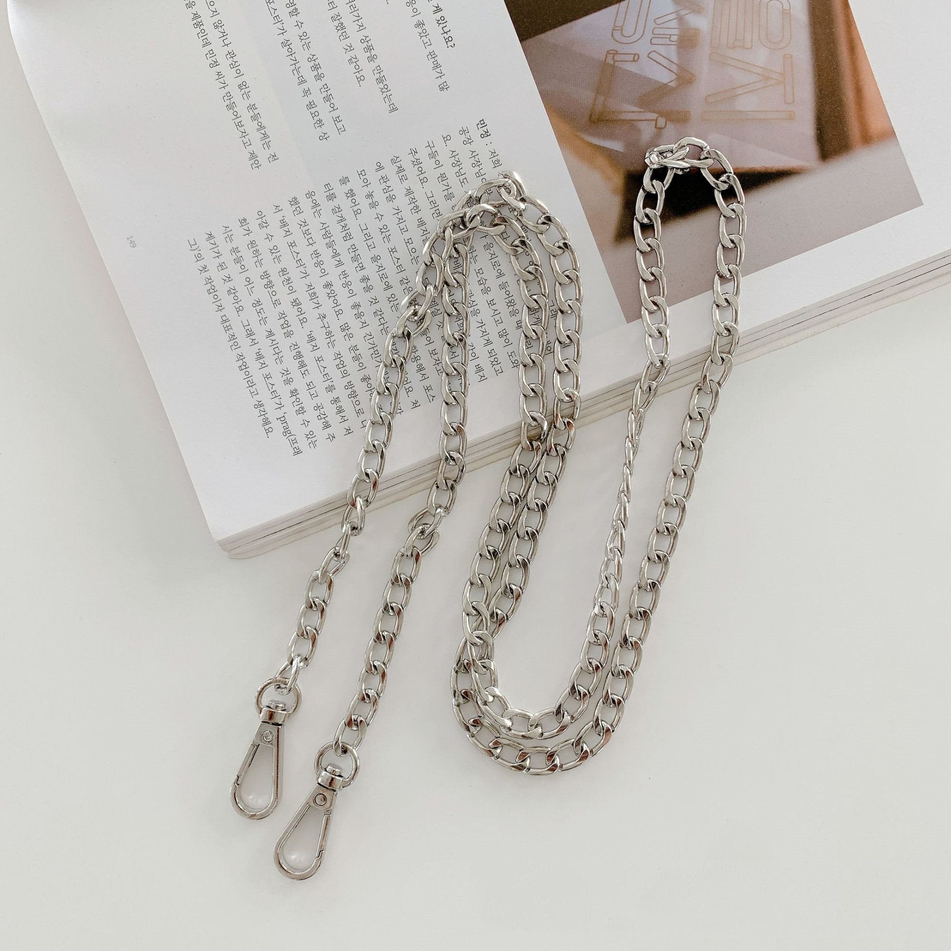Mirror iPhone Case – Electroplated TPU with Chain & Lanyard