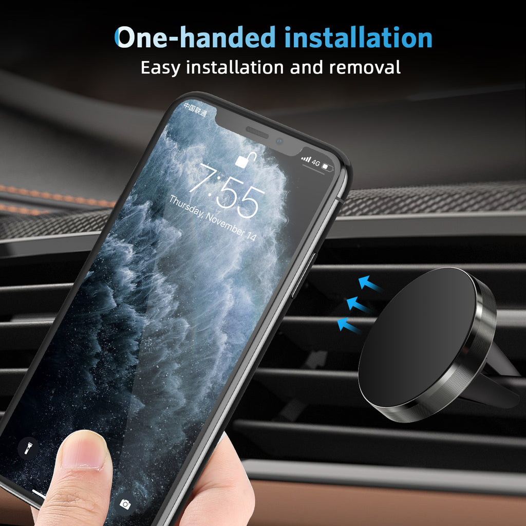 Magnetic Car Phone Mount – Air Vent Holder