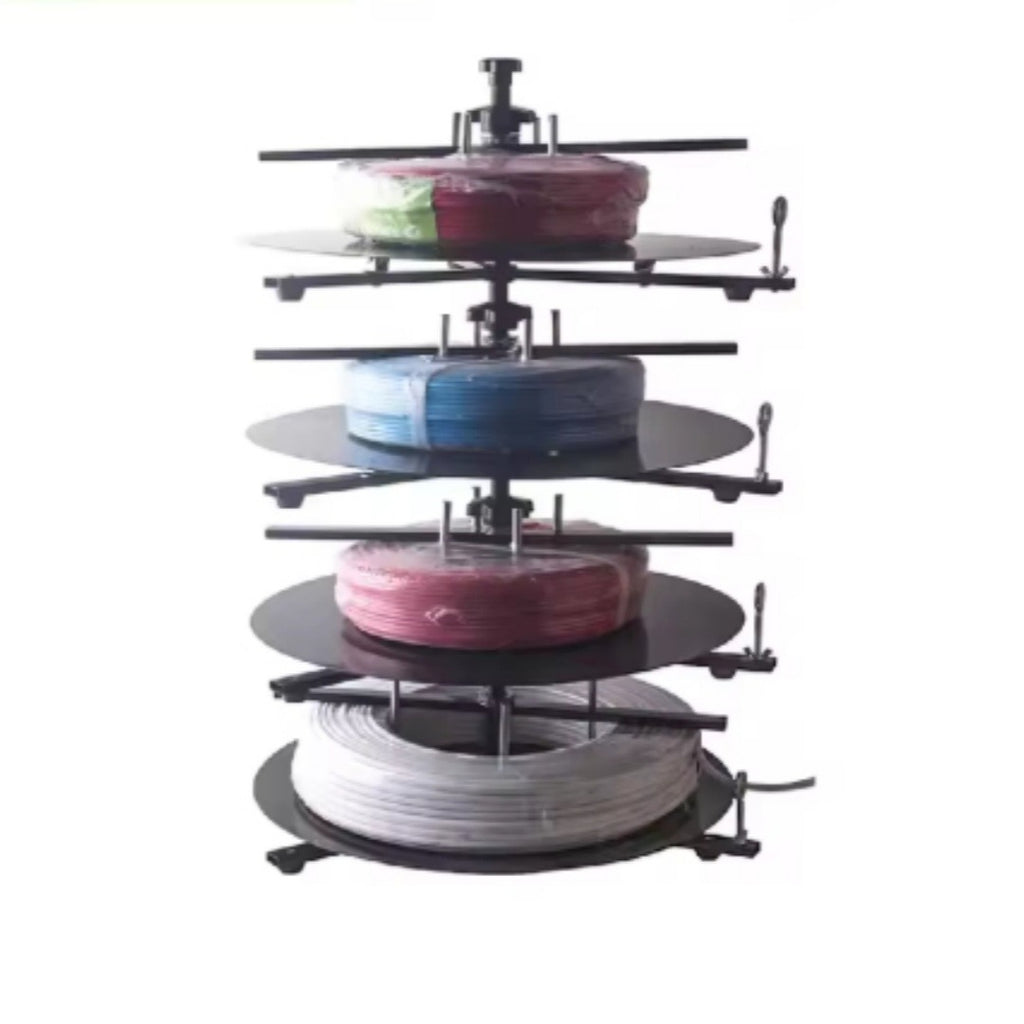 Steel Cable Drum Wire Reel – 39CM, 1 to 4 Layers
