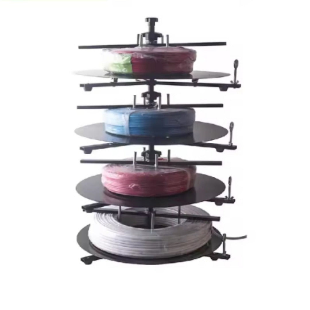 Steel Cable Drum Wire Reel – 39CM, 1 to 4 Layers