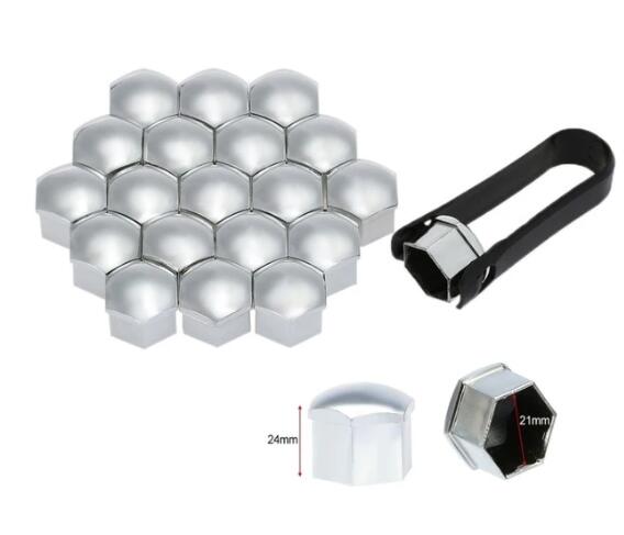 Car Wheel Nut Covers – Bolt Caps 17/19/21mm