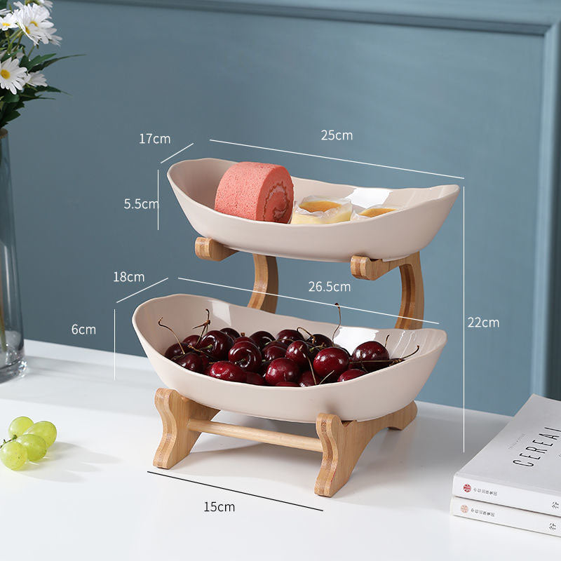 Multi-Layer Fruit Rack – 2 or 3 Tier Countertop Organizer