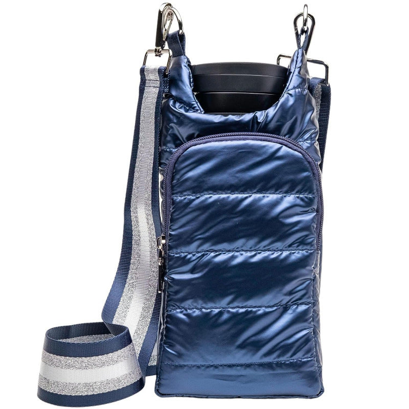 Insulated Bottle Cover with Shoulder Strap
