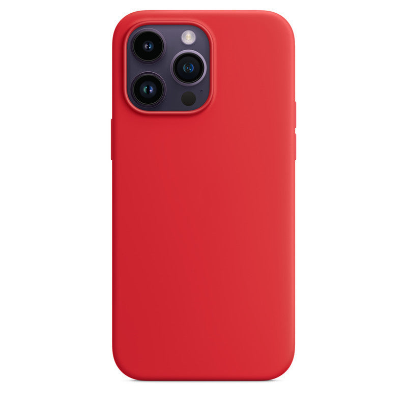 iPhone 14 Liquid Silicone Case with MagSafe | Shockproof Magnetic Cover