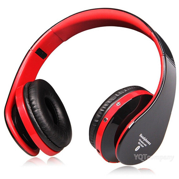 NX-8252 Wireless Bluetooth Headphones – Foldable, 10-Hour Battery