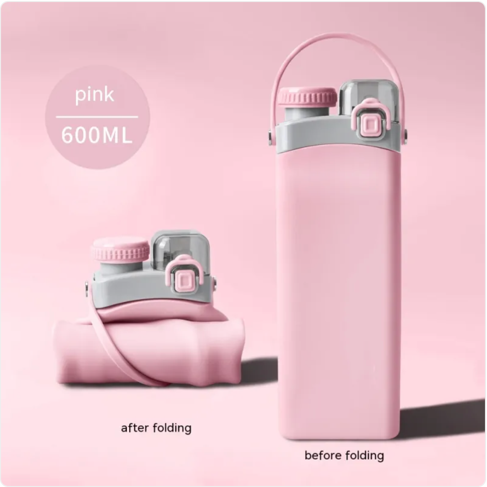 Silicone Foldable Travel Cup 600ml