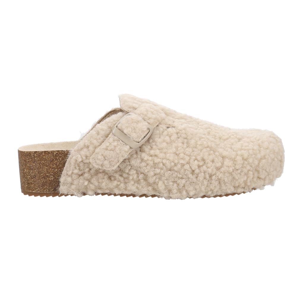 Boho Queen Magnolia Clogs Cream 8.5