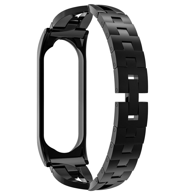Stainless Steel Watch Band – 8-Shaped & X-Shaped, 3 Colors