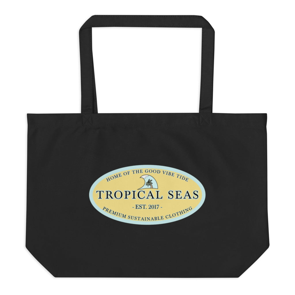 Large Organic Cotton Tote Bag – Reusable