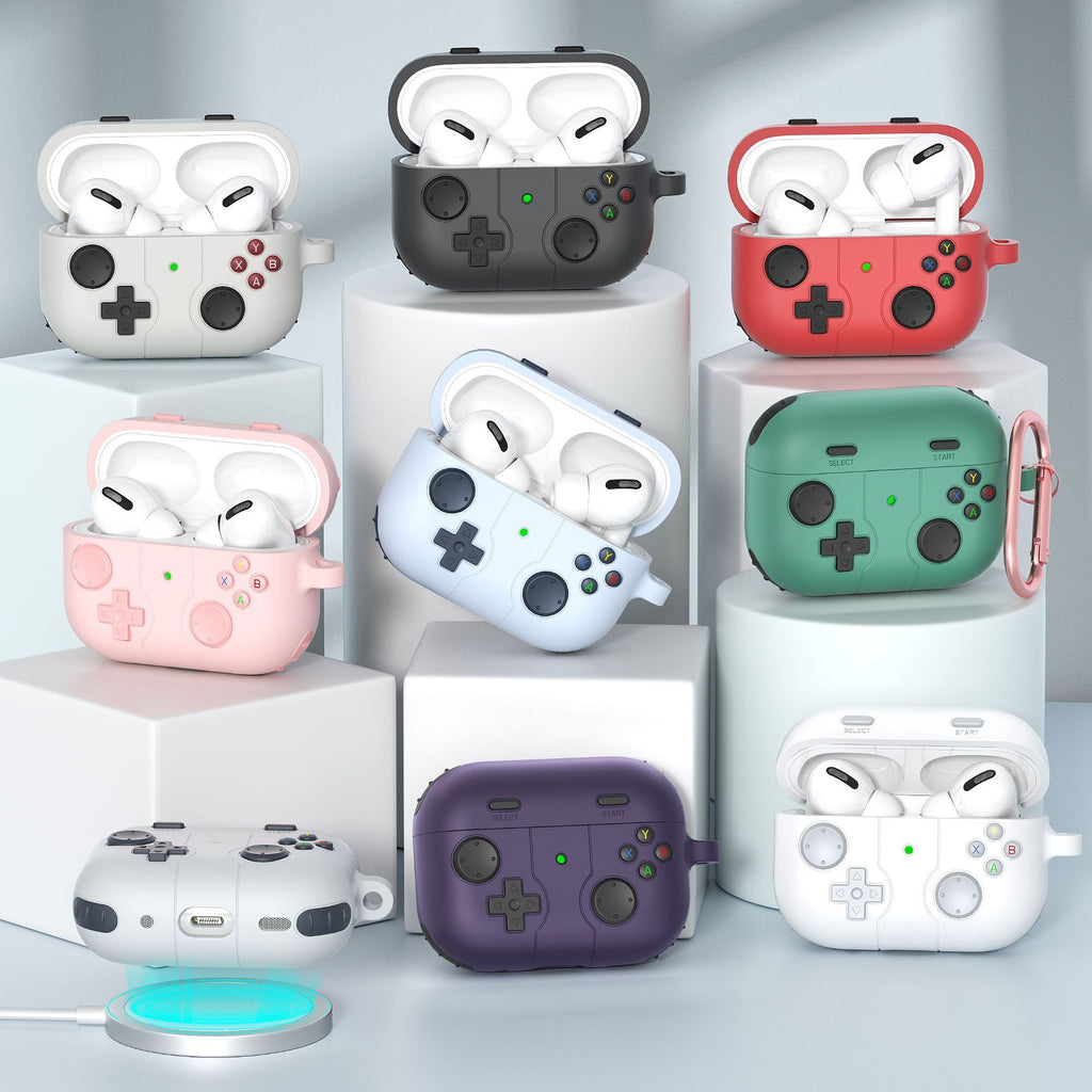 Silicone AirPods Case – Retro Style, 27 Colors