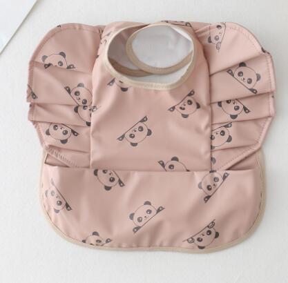 Baby Waterproof Bib – PU Leather, 31 Designs